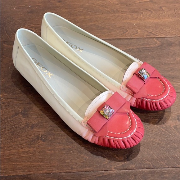 Geox  patent leather flats Sz 7.5 - Picture 2 of 7